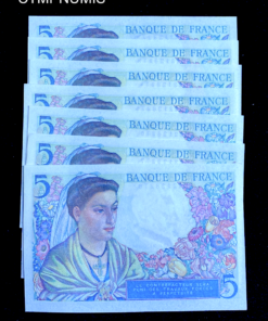 ,BILLET,FRANCE,5,FRANCS,BERGER,5,4,1945,NEUF,