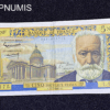 ,BILLET,FRANCE,5,NF,VICTOR,HUGO,1965,