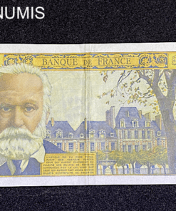 ,BILLET,FRANCE,5,NF,VICTOR,HUGO,1965,