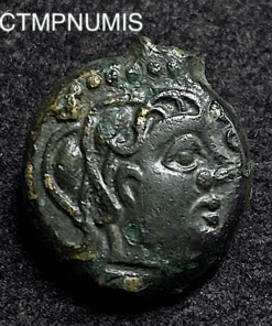 ,MONNAIE,GAULOISE,BRONZE,SENONS,GIAMILOS,OISEAU,