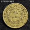 ,MONNAIE,EMPIRE,20,FRANCS,OR,1813,L,BAYONNE,