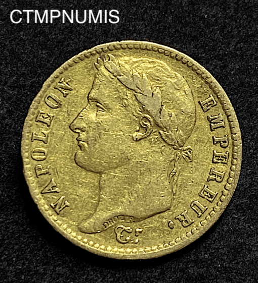 ,MONNAIE,EMPIRE,20,FRANCS,OR,1813,L,BAYONNE,