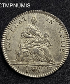 ,JETON,LANGUEDOC,LOUIS,XV,1730,ARGENT,