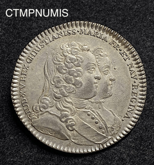 ,JETON,LANGUEDOC,LOUIS,XV,1730,ARGENT,