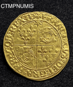 ,MONNAIE,FRANCOIS,I°,ECU,OR,DAUPHINE,2°,TYPE,GRENOBLE,