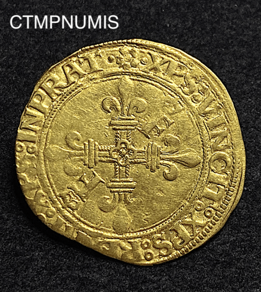 ,MONNAIE,FRANCOIS,I°,ECU,OR,DAUPHINE,2°,TYPE,GRENOBLE,
