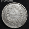 ,MONNAIE,5,FRANCS,ARGENT,HERCULE,1871,