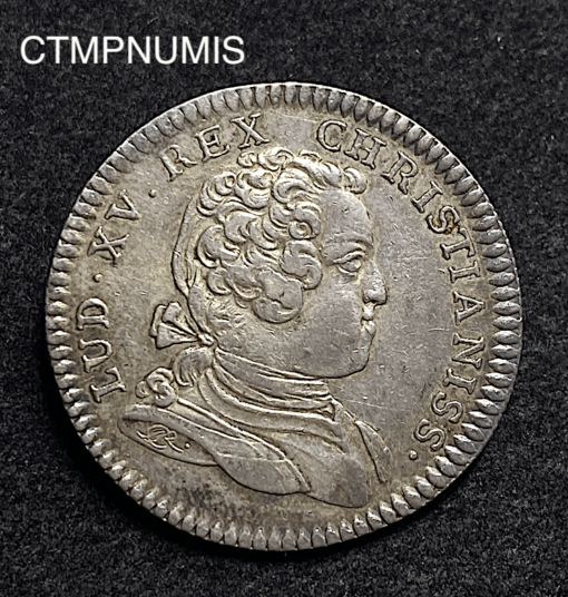,JETON,LANGUEDOC,LOUIS,XV,AMOUR,1729,