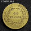 ,MONNAIE,CONSULAT,NAPOLEON,40,FRANCS,OR,AN,XI,