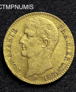 ,MONNAIE,CONSULAT,NAPOLEON,40,FRANCS,OR,AN,XI,