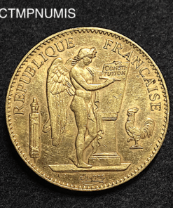 ,MONNAIE,100,FRANCS,OR,GENIE,1907,