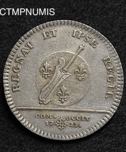 ,JETON,LANGUEDOC,LOUIS,XV,1727,TOULOUSE,
