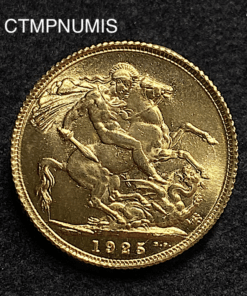 ,MONNAIE,SOUVERAIN,OR,ROYAUME,UNI,1925,