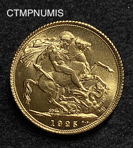 ,MONNAIE,SOUVERAIN,OR,ROYAUME,UNI,1925,