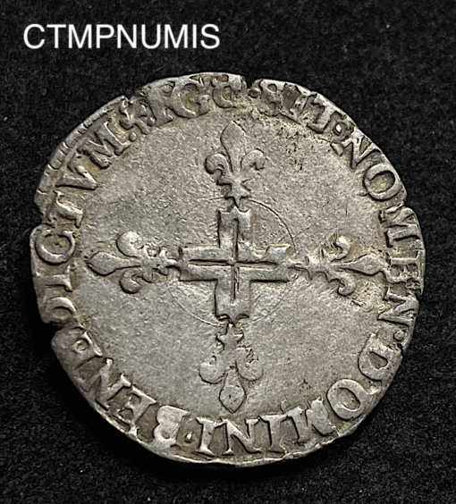 ,MONNAIE,HENRI,III,DOUBLE,PARISIS,1578,P,DIJON,