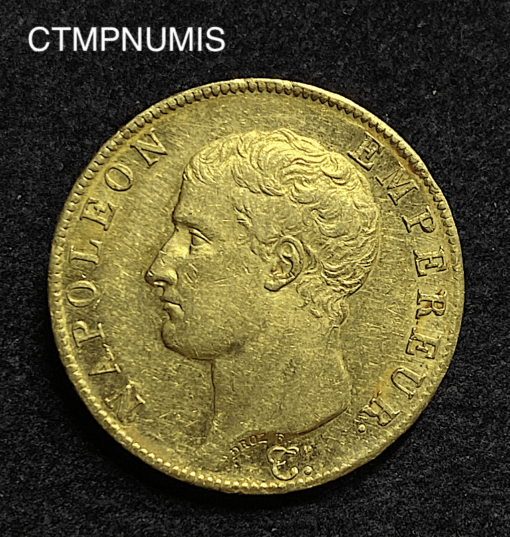 ,MONNAIE,40,FRANCS,OR,NAPOLEON,1806,