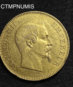 ,MONNAIE,100,FRANCS,OR,NAPOLEON,1857,