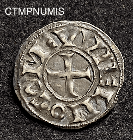 ,MONNAIE,FEODALE,DENIER,GUILLAUME,IV,TOULOUSE,