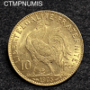 ,MONNAIE,10,FRANCS,OR,COQ,1905,