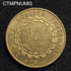 ,MONNAIE,100,FRANCS,OR,GENIE,1913,