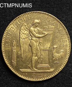 ,MONNAIE,100,FRANCS,OR,GENIE,1913,