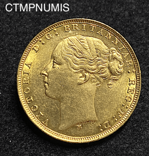 ,MONNAIE,AUSTRALIE,SOUVERAIN,OR,1879,MELBOURNE,