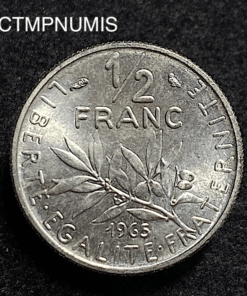 ,MONNAIE,ESSAI,1/2,FRANC,SEMEUSE,1965,