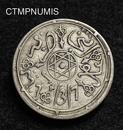 ,MONNAIE,MAROC,1,DIRHAM,ARGENT,1317,PARIS,