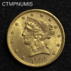 ,MONNAIE,ETATS,UNIS,5,DOLLAR,OR,1895,