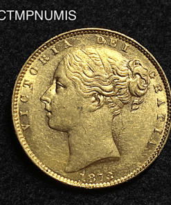 ,MONNAIE,ROYAUME,UNI,SOUVERAIN,OR,ECUSSON,1873,