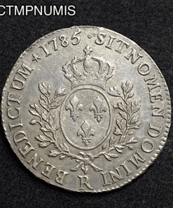 ,MONNAIE,ROYALE,ECU,ARGENT,LOUIS,XVI,1785,R,ORLEANS,