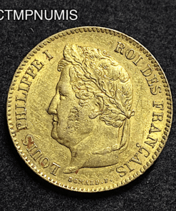 ,MONNAIE,40,FRANCS,OR,1831,LOUIS,