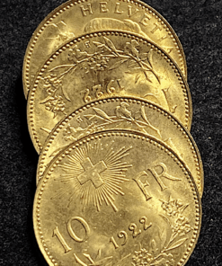 ,MONNAIE,SUISSE,10,FRANCS,OR,1922,