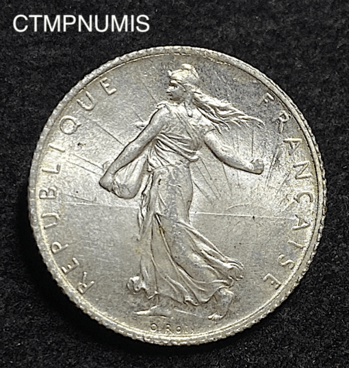 ,MONNAIE,1,FRANC,ARGENT,SEMEUSE,1910,