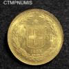 ,MONNAIE,SUISSE,20,FRANCS,OR,1895,BERNE,