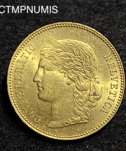 ,MONNAIE,SUISSE,20,FRANCS,OR,1895,BERNE,