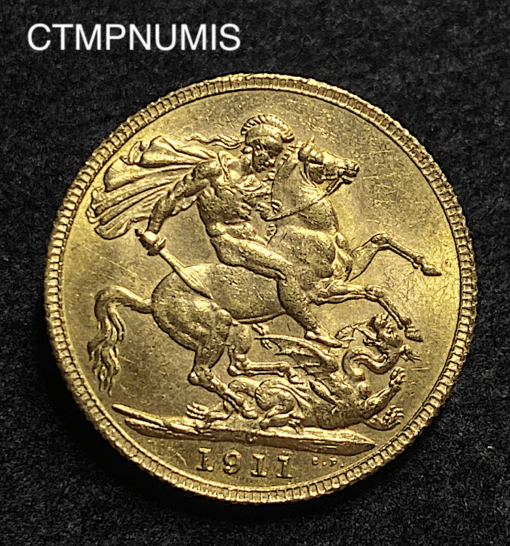 ,MONNAIE,CANADA,SOUVERAIN,OR,1911,C,