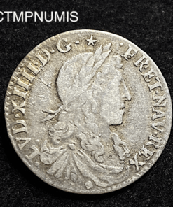 ,MONNAIE,LOUIS,XIV,ROYALE,1/12,ESC,JUVENILE,1660,LYON,