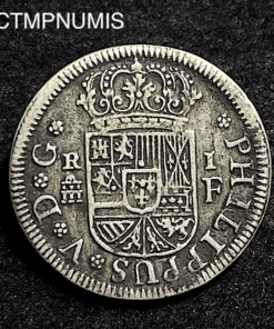 ,MONNAIE,ESPAGNE,1,REAL,ARGENT,1726,SEGOVIE,