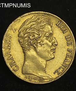 ,MONNAIE,20,FRANCS,OR,CHARLES,X,1830,