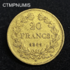,MONNAIE,20,FRANCS,OR,LOUIS,PHILIPPE,1841,