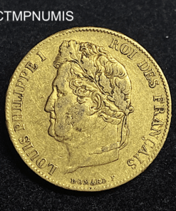 ,MONNAIE,20,FRANCS,OR,LOUIS,PHILIPPE,1841,