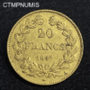,MONNAIE,20,FRANCS,OR,LOUIS,PHILIPPE,1847,