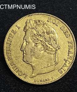 ,MONNAIE,20,FRANCS,OR,LOUIS,PHILIPPE,1847,