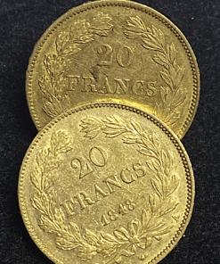 ,MONNAIE,20,FRANCS,OR,LOUIS,PHILIPPE,1848,