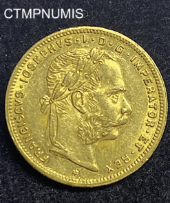 ,MONNAIE,AUTRICHE,20,FRANCS,8,FLORIN,1888,OR,