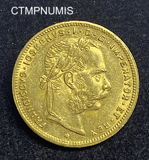 ,MONNAIE,AUTRICHE,20,FRANCS,8,FLORIN,1888,OR,