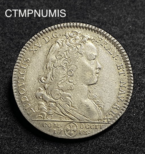 ,JETON,LANGUEDOC,LOUIS,XV,REGENT,1718,