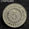 ,MONNAIE,ETATS,UNIS,5,CENTS,1867,