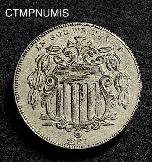 ,MONNAIE,ETATS,UNIS,5,CENTS,1867,